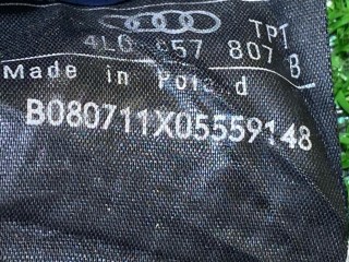 Ремень безопасности задний центральный, ориг. номер 4L0857807B, Audi Q7 4L [рестайлинг] 2009-2015