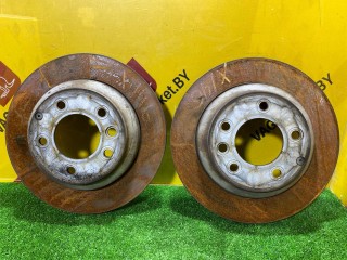 диск тормозной задний, ориг. номер 7L8615601C, Volkswagen Touareg 2002-2007