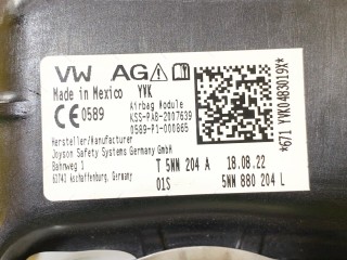 подушка безопасности пассажира, ориг. номер 5NN880204L, Volkswagen Tiguan 2 поколение [рестайлинг] 2020-2024