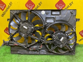 диффузор вентилятора, ориг. номер 3Q0121205B, 5QN959455, 5QN959455A, Volkswagen Tiguan 2 поколение [рестайлинг] 2020-2024