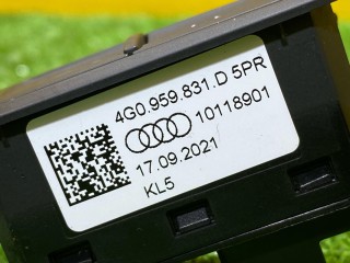 кнопка открытия багажника, ориг. номер 4G0959831D, Audi Q6 e-tron 2024-2026