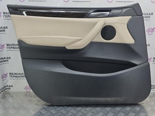 обшивка двери передней левой, ориг. номер 51417279861, 7279861, BMW X3 F25 2010-2014