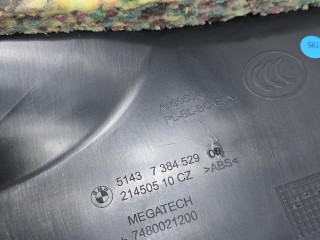 обшивка центральной стойки левая, ориг. номер 51437384529, 7384529, BMW 5 G30/G31 2016-2020