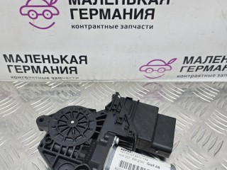 моторчик стеклоподъемника задний правый, ориг. номер 5K0959795, 5K0959704D, Volkswagen Golf GTi 6 поколение 2008-2012