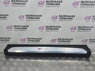 Накладка внутренняя на порог левая BMW 8 G14/G15 2018-2022
