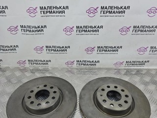 Диски тормозные (комплект) Volkswagen Passat CC 1 поколение [рестайлинг] 2012-2017
