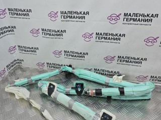 подушка безопасности боковая (шторка) левая, ориг. номер 7284753, 72127284753, 6930151, BMW X5 M F85 2014-2018