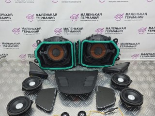 Комплект акустики Harman Kardon, ориг. номер 9364956, 9362561, 65139184794, 65139368383, 65139364956, 65136801075, 65136801076, 9368383, 6801076, 9184794, 65139362561, 51337409156, 51337397788, 51337409155, 51337397787, 2874802, 2874801, 2874798, 2874797, 65139365189, 9365189, BMW 5 G30/G31 2016-2020