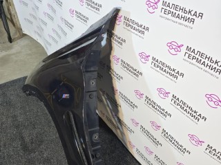 крыло переднее левое, ориг. номер 51657418955, 7418955, 51657320269, 7320269, 51657337633, 7337633, BMW X6 F16 2014-2020