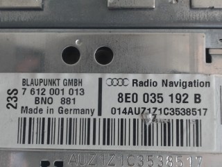 Блок навигации, Audi A4 B6 2000-2006