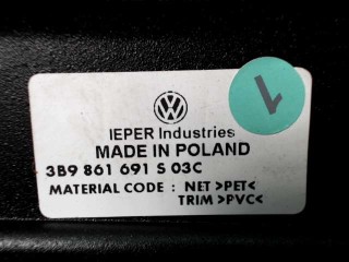 Шторка багажника, Volkswagen Passat B5 1996-2001