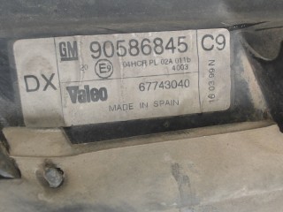 Фара правая, Opel Vectra B 1995-2000