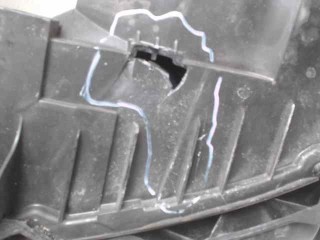 Фара правая, Renault Megane 2 2002-2006
