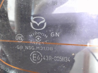 Стекло кузовное боковое правое, Mazda 6 2 2007-2010