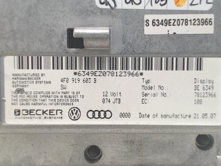 Дисплей, Audi A6 C6 (S6,RS6) 2004-2008