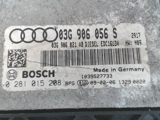 Блок управления двигателем, ориг. номер 03G906056S, Audi A3 8P 2008-2013