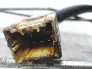 Замок двери передней левой, Honda CR-V 3 2006-2009