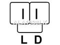 373002A010, 373002A050, 2655103, 113863, 930221, DRA0221, DRA0221N, CA1938IR, 373002A011, ALA1938BS, ALA1938KR, ALA1938LK, ALA1938YJ, LRA03048, ALA1938RB, ALA1938WA, 600199, 600722, A0002655103, 0986081310, 24024N, 301N22013Z Генератор Hyundai i10 2 2008г. - фото №3