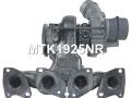 31411485, 53039700413, 53039880413, MTK1925NR, 53039700299, 53039880299, MTK1925RB, 36012436 Турбина Volvo XC60 1 2008г. - фото №3