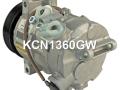 55111610AC, 55111610AA, 55111610AB, 4471500751, R5111610AB, RL111610AB, 4471500752, 4472602562, KCN1360GW, KCN1360SZ, KCN1360YU, KCN1360ZS Компрессор кондиционера Jeep Patriot 2007г. - фото №2