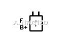 4210007031, ALN7031ZD, 4801834AB, P04801834AB, 4210007030, ALN7031AN, ALN7031UX, 11576R, 301N21554Z Генератор Dodge Challenger 3 2015г. - фото №3