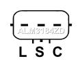 23700AA730, 23700AA731, ALM3184ZD, A5392S, DRA1252, J5117030, ALM3184AN, ALM3184UX, A002TX2381, A2TX2381, A2TX2381A, A2TX2381B, 23700AA732 Генератор Subaru Forester SJ 2013г. - фото №3