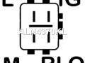 2706026060, 1042102370, UD12247A, 115669, CAL40422AS, DRA1145, 1042101880, 1042101881, 1042118120, 1042118121, ALN4370AN, ALN4370BA, ALN4370KL, ALN4370UX, ALN4370ZD, 270600R080, 301N21347Z Генератор Toyota Rav 4 3 2012г. - фото №3