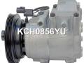 977011C250, 240856, TSP0155497, F500KP1CA03, F500KP1CA04, F500KP1CA05, F500KP1CA06, KCH0856BZ, KCH0856GW, KCH0856YU, 501N10198Z Компрессор кондиционера Hyundai Accent LC 2000г. - фото №4