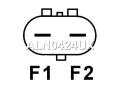 38522276F, 114243, CAL40165AS, 05003561AA, 05014087AA, 38522276, 1210004390, 1210004391, ALN0424AN, ALN0424UX, 301N21558Z Генератор Jeep Grand Cherokee I (ZJ) 1998г. - фото №3