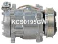 240010, 6453N1, 6453GC, TSP0155242, 8FK351127041, KCS0195GW, KCS0195RK, SD7V121500, SD7V121502, 699026, 699530 Компрессор кондиционера Citroen Berlingo 1 1996г. - фото №4