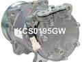 240010, 6453N1, 6453GC, TSP0155242, 8FK351127041, KCS0195GW, KCS0195RK, SD7V121500, SD7V121502, 699026, 699535 Компрессор кондиционера Citroen Saxo 1998г. - фото №2