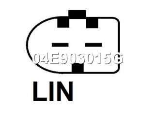 Генератор, ориг. номер 04E903021NX, 04E903015, 04E903021N, TG12C211, TG12C280, 04E903015G, ALV3765DD, ALV3765KL, ALV3765UX, ALV3866DD, 03C903025G, 03C903025GX, 04E903023A, 2622498A, 2715266A, 2715542B, 440345, 440740, 715542, TG11C094, TG12C277, TG12G279, Seat Ibiza 4 2008-2012
