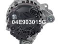 04E903021NX, 04E903015, 04E903021N, TG12C211, TG12C280, 04E903015G, ALV3765DD, ALV3765KL, ALV3765UX, ALV3866DD, 03C903025G, 03C903025GX, 04E903023A, 2622498A, 2715266A, 2715542B, 440345, 440740, 715542, TG11C094, TG12C277, TG12G279 Генератор Skoda Fabia 3 2018г. - фото №7