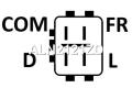 373002F200, 1042101060, 0986082390, 115632, 301N20249Z, ALN2121AN, ALN2121BS, ALN2121MA, ALN2121RB, ALN2121UX, ALN2121WA, ALN2121ZD, CA2121IR, DAN1102, LRA03733 Генератор Hyundai Tucson 3 2015г. - фото №3