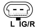96567255, 96566262, 219292, ALD7600KR, ALD7600NW, ALD7600RB, ALD7600UX, ALD7600WA, ALD7600YX, ALM7600BS, ALM7600NW, 116302, 301N20428Z Генератор Chevrolet Spark M150,M200 2005г. - фото №3