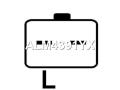115655, DRA1183, ALM4391BS, ALM4391DD, ALM4391MA, ALM4391NW, ALM4391YX, ALM4391ZD, LRA03405, 210710, A002TC0391, A00TC0391, A2TC0391, ALM4391RB, ALM4391WA, 6001548053, 6001549064, 7711368054, 8200232061, 8200400891, 1349225W, 301N20182Z Генератор Renault Logan 1 2004г. - фото №3