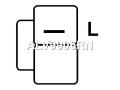 373002A110, 373002A500, TG12C033, 373002A200, 2655475, 373002A100, 439607, BN373002A110, ALV1906WA, ALV1906RB, A0002655475, A0002606220, 600719, 440123, 0986081060, 2543370, 114495, CAL32130AS, CAL32130ES, CAL32130OS, CAL32130RS, DA1465, DA1465N, DRA0355, DRA0355N, J5110531, CA1906IR, 8EL012429841, 8EL738212031, 373002A160, ALV1906BA, ALV1906BS, ALV1906DD, ALV1906GB, ALV1906KR, ALV1906RN, ALV1906UX, ALV1906YX, ALV1906ZD, ALV9906RN, RE120262, 20796N, 301N20521Z Генератор Kia Carens 3 2009г. - фото №3