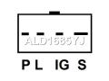 6621545502, ALD1685YJ, 0986038170, 112578, CAL42100, CA1685IR, ALD1685KR, ALD9154, 6621545102, A6621543202, A6621544102, A6621545102, 210536, ALD1685RB, ALV1685RB, 6621543202, 6621544102, 6621544302, 437798, 301N20755Z Генератор Daewoo Musso 1999г. - фото №3