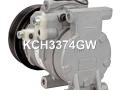 977014L000, 813374, P300133160, 8FK351272111, KCH3374BZ, KCH3374GW, KCH3374LN, KCH3374YU, KCH3374ZR, KCH3374ZS, KCH9374YU, KCH3374WA, 89533, 501N10102Z Компрессор кондиционера Hyundai Solaris 2 2020г. - фото №2