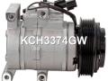 977014L000, 813374, P300133160, 8FK351272111, KCH3374BZ, KCH3374GW, KCH3374LN, KCH3374YU, KCH3374ZR, KCH3374ZS, KCH9374YU, KCH3374WA, 89533, 501N10102Z Компрессор кондиционера Hyundai Solaris 1 2010г. - фото №4