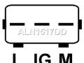 27542, 986045861, 114231, 1022111680, 1022119420, DAN961, JA1517IR, ALN1517DD, ALN1517KL, ALN1517UX, 943355241010, ALN1517RB, ALN1517WA, 2706023030, 1330425W, 21472N301N20160Z Генератор Toyota Yaris 1 2000г. - фото №3