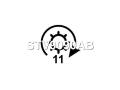 361002G100, STV9090AB, STV9090BA, STV9091KR, STV9090WA, 849500, FS14N1, 19090N, 300N10521Z Стартер Hyundai Sonata (NF) 2005г. - фото №3