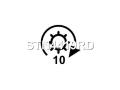 281000D080, 88969483, 0986UR1234, 114419, CST40263AS, 4280000340, 4280001310, 4280001311, 4280002850, STM4419RD, STN4419AB, STN4419BA, STN4419RD, STN4419RN, STN4419SU, STN4419WL, STN4419YN, STN9419RD, STN9419XH, STN9419ZD, STN4419RB, STN4419WA, STN9419WA, 28100022090, 281000D08084, 281000D140, 2810022090, STR8277, 17841N, 300N10388Z Стартер Toyota Rav 4 2 2003г. - фото №3