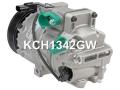 KCH1342GW, 977013M000, 977013M001, KCH1342VG, KCH1342YU, HC977013M001 Компрессор кондиционера Hyundai Equus 2 2010г. - фото №2