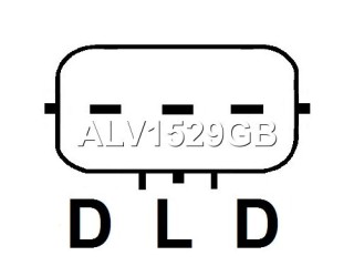 Генератор, ориг. номер 373002F000, ALV1529GB, CAL32150, CAL32150AS, CAL32150ES, CAL32150OS, CAL32150RS, DRA1351, J5110539, ALV1529BS, ALV1529KR, BN373002F000, 2656070, FG15S029, 301N22342Z, Hyundai iX35 IX35 2009-2013