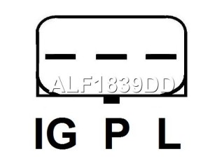Генератор, ориг. номер ALF1839DD, 0986080390, 114120, CAL14113AS, F8RU10300BA, CA1839IR, LRA02201, WL8118300, Mazda B2500