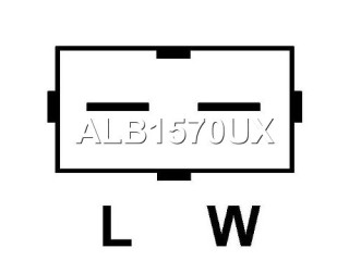 Генератор, ориг. номер 0123320032, 112543, 13902N, ALB1570UX, 0123320031, 0986046010, DRB6010, 98VW10300BA, 32038390, CA1570IR, 8EL737840001, ALB1570LK, ALB1570RB, ALT2030V, Volkswagen Beetle 1 1997-2005