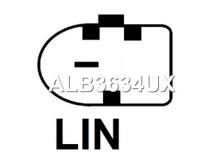 Генератор, ориг. номер ALB3634UX, 0986084750, 1986A01525, F000BL04D3, F000BL04D4, DRA1585, ALB3634FY, 04C903023E, 04C903023EX, Seat Ibiza 4 2012-2015