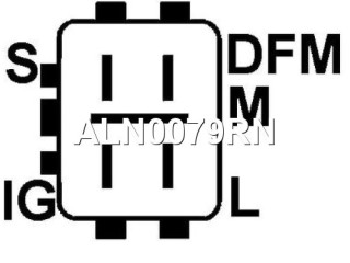 Генератор, ориг. номер 1042102140, 1042102141, ALN0079AN, ALN0079LP, ALN0079MA, ALN0079NW, ALN0079RN, ALN0079ZD, ALN0079RB, ALN0079WA, 2706031161, 2706031162, 11325R, 11325N, 301N20384Z, Lexus ES 6 restailing 2015-2018