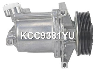 Компрессор кондиционера, ориг. номер 92600BV80A, 926003ZL1A, 926008367R, 926005727R, KCC1381YU, 92600A092A, KCC1381GW, KCC1381KA, KCC1381PK, KCC1381ZS, KCC9381YU, 2763000Q4H, 8200818552, 926007836R, Dacia Dokker 2017-2021